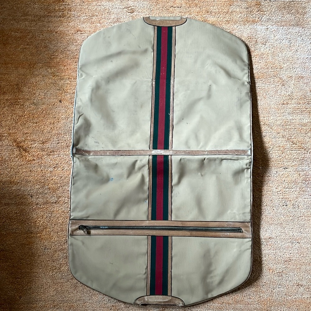Vintage Gucci garment bag